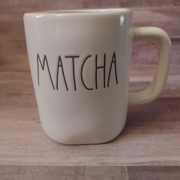 HUGE Rae Dunn MATCHA Tea Cup Coffee Mug Ceramic White Cream Ivory Black NEW - Picture 15 of 16